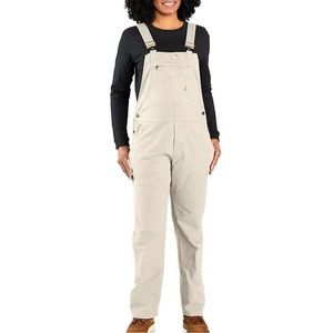 Carhartt loose fit canvas overalls